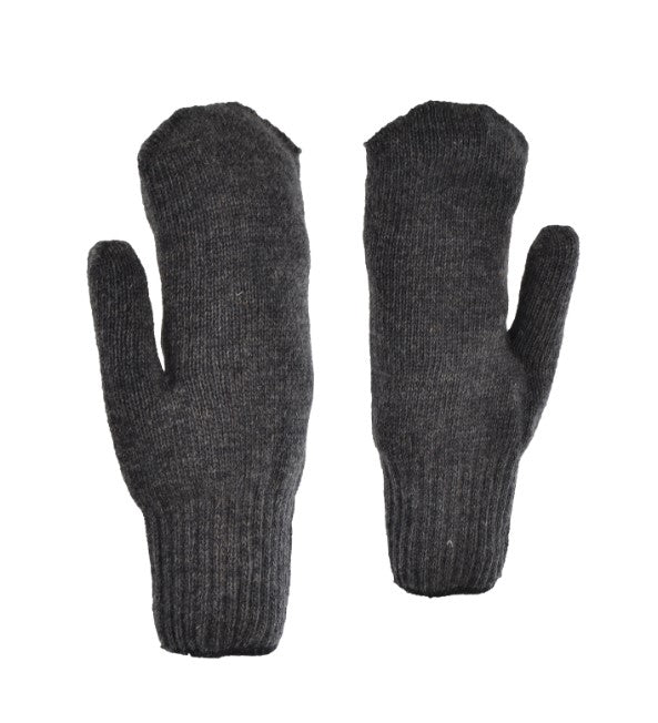 Doublure en tricot gris pour mitaine conçue pour offrir confort et chaleur, idéale pour les saisons froides. Ce produit est fait d'un mélange de 70% laine et 30% nylon, combinant ainsi les propriétés naturelles de la laine et la durabilité du nylon.