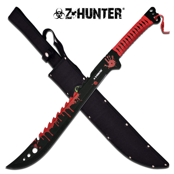 Z Hunter Machete 124 Rouge